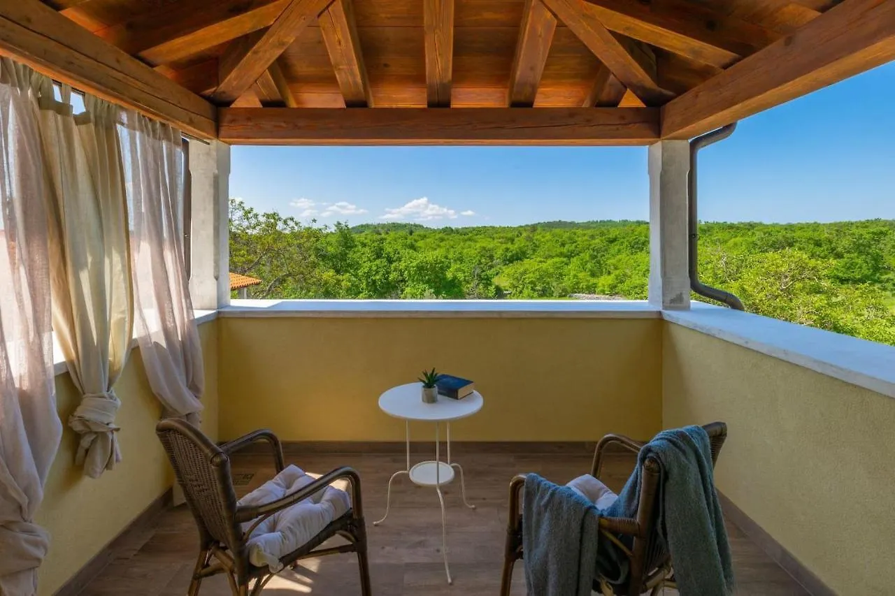 Vila Family Casa Ida With Pool And Grill In Groznjan Croatia